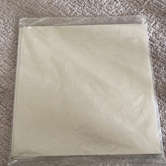 Punch out letters - Picture 2 of 2